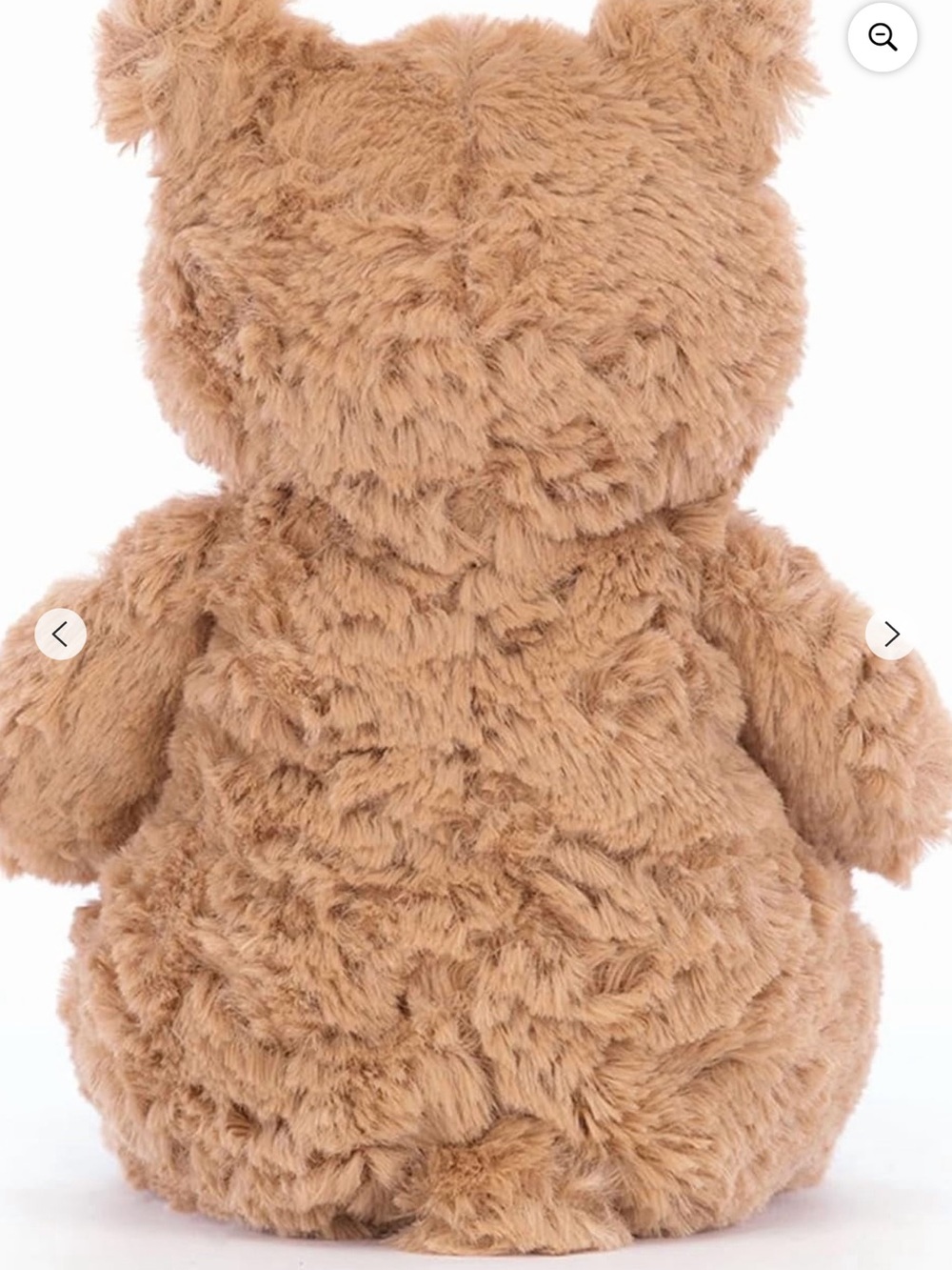 Jellycat Tan Brown Fluffy Teddy Bear Plush authentic jellycat